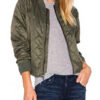 Chicago PD S08 Tracy Spiridakos Green Quilted Jacket