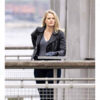 FBI S05 Gwen Cart Black Leather Jacket