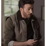 Ghosted 2023 Chris Evans Grey Vest