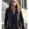 Ghosted 2023 Sadie Black Leather Jacket