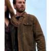 Ghosted Chris Evans Brown Jacket