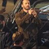 Ghosted Chris Evans Suede Leather Jacket