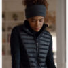 Ginny & Georgia S02 Antonia Gentry Black Puffer Vest