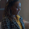 Good Trouble S05 Zuri Adele Plaid Blazer