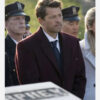 Gotham Knights 2023 Misha Collins Maroon Coat