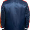 Houston Astros Striped Blue Bomber Jacket