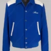 Jalen Hurts Amiri Philadelphia Eagles Blue Varsity Jacket