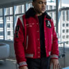 Power Book II Ghost S03 Michael Rainey Jr. Red Jacket