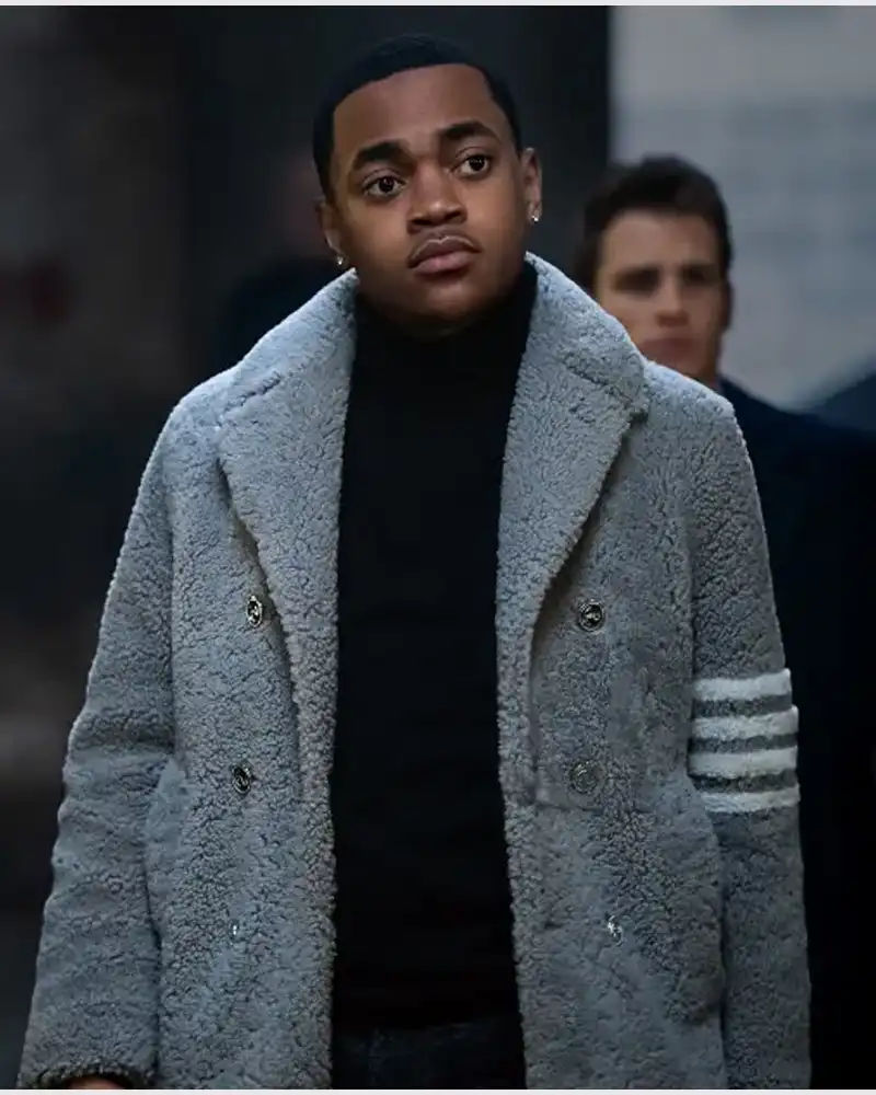 Power Book II S03 Tariq St. Patrick Grey Coat