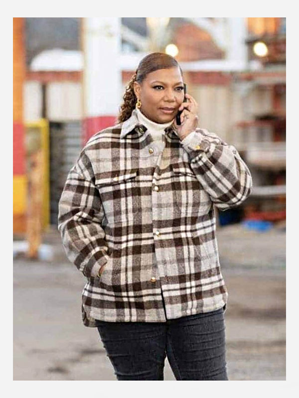 Queen Latifah The Equalizer S03 Checked Jacket