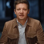 Rennervations 2023 Jeremy Renner Brown Suede Jacket