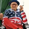 Salvo Maniscalco About My Father 2023 Robert De Niro American Flag Jacket