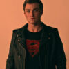 Superman and Lois Jonathan Kent Black Leather Jacket