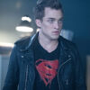 Superman and Lois Jordan Elsass Black Leather Jacket