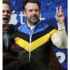 Ted Lasso Jason Sudeikis Premiere Multicolor Tracksuit