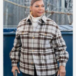 The Equalizer S03 Queen Latifah Checked Jacket