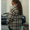 The Equalizer S03 Robyn McCall Plaid Checked Jacket