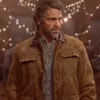 The Last Of Us Joel Miller Brown Suede Leather Jacket