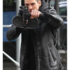 The Punisher 2 Ben Barnes Black Shearling Leather Jacket