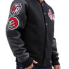 Toronto Raptors Black Varsity Jacket