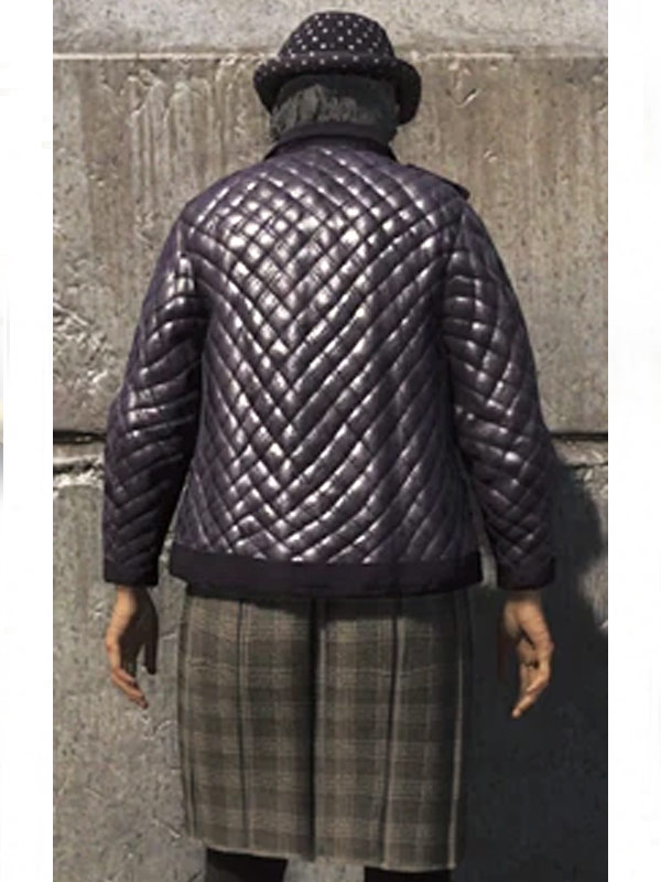 Watch Dogs Legion Helen Dashwood Quilted Jacket