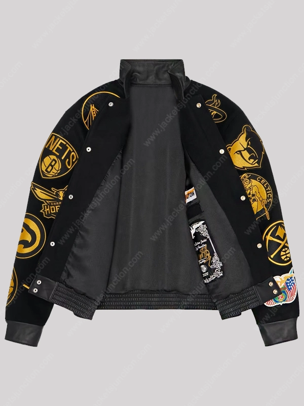 2023 OVO NBA Black & Golden Jacket