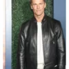 80 for Brady Tom Brady Black Leather Jacket