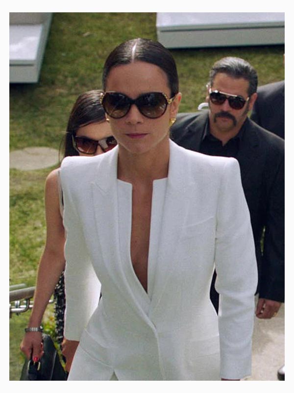 Alice Braga Queen of The South White Coat