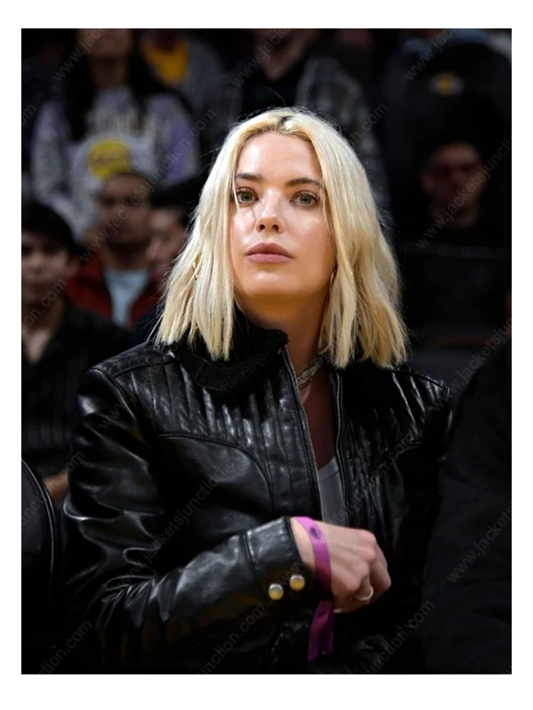 Ashley Benson NBA 2023 Leather Jacket