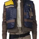 Captain Cassian Andor Star Wars Rogue One Blue Vest