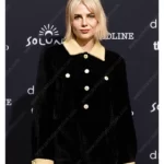 Chevalier 2023 Lucy Boynton Velvet Coat