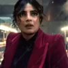 Citadel 2023 Priyanka Chopra Jonas Red Velvet Blazer