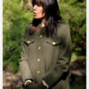 Claudia Winkleman The Traitors Green Coat