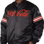 Coca Cola Black Bomber Jacket