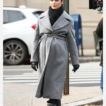 Dead Ringers 2023 Rachel Weisz Grey Coat