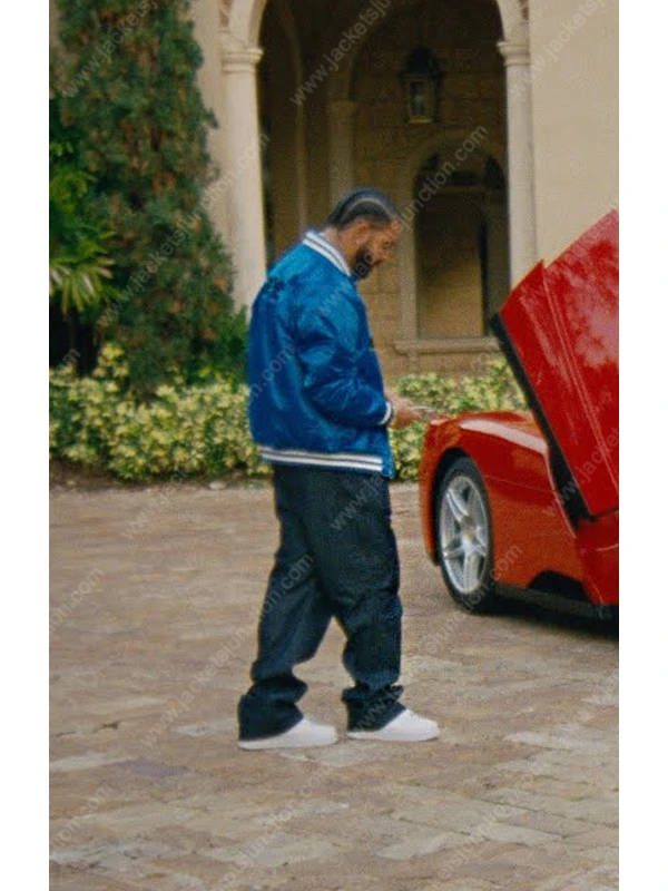 Movie Merchandise : Drake Jumbotron Shit Poppin Blue Jacket