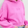 Gap Pink Pullover Hoodie