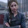 Ghosted 2023 Sadie Rhodes Black Leather Jacket