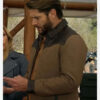 Jensen Ackles Big Sky S03 Brown Leather Jacket