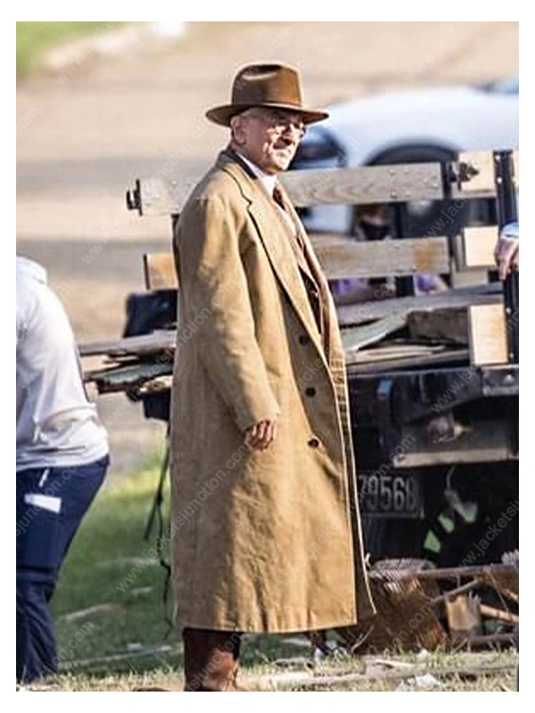 Killers of the Flower Moon Robert De Niro Beige Trench Coat