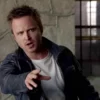 Need For Speed Aaron Paul Blue Leather Jacket