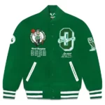 OVO x NBA Boston Celtics Varsity Jacket