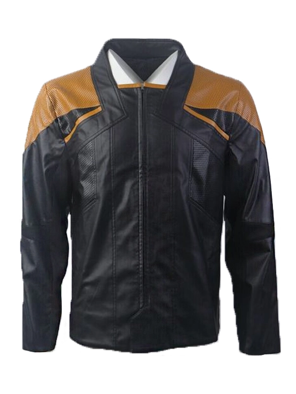 S03 Star Trek Picard Leather Field Jacket - Jackets Junction