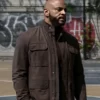 Power Book II Ghost Lorenzo Tejada Brown Suede Jacket