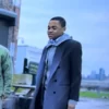 Power Book II Ghost S03 Michael Rainey Jr. Grey Trench Coat