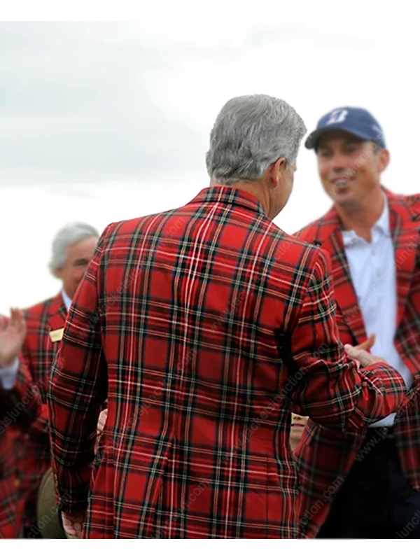 RBC Heritage Tartan Red Plaid Blazer