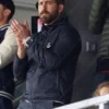 Ryan Reynolds Welcome to Wrexham Blue Hooded Jacket