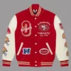 OVO San Francisco 49ers Varsity Jacket - Eve Suiting