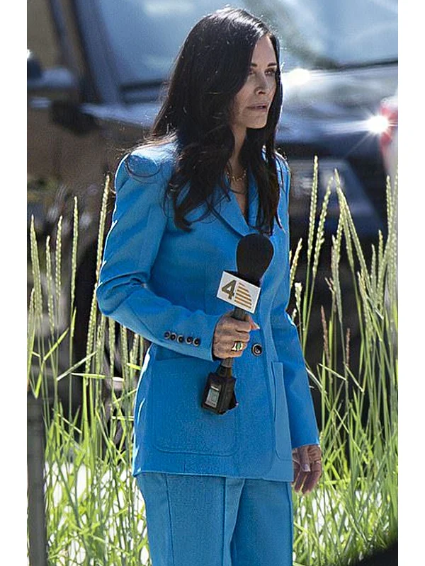 Scream 6 Courteney Cox Blue Blazer