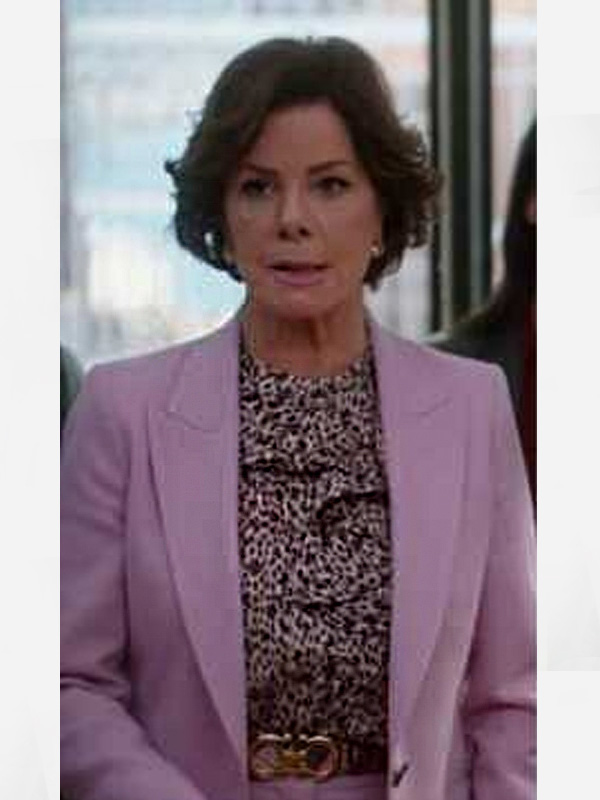 So Help Me Todd Marcia Gay Harden Pink Blazer